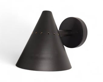 Handmade Vintage Wall Mid Century Modern one lamp handcrafted elegant home decor