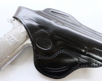 Läderhölster för Colt 1911 Springfield Armory 1911 45 ACP 5 tum (höger)