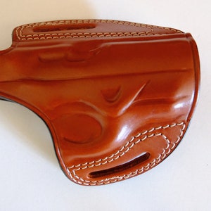 Leather Belt OWB Holster For Beretta PX4 Strom 3 In Barrel (R.H)