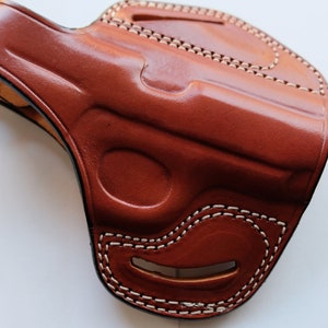 Leather OWB and IWB Holster For Kimber Micro 9 (R.H)
