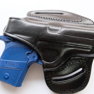 Leather OWB Thumb Break Holster For Sig Sauer P938