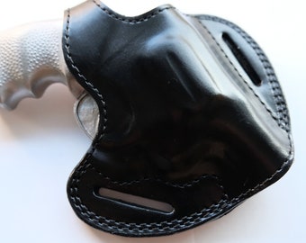 Leather OWB Belt Holster For New Colt Cobra .38 Special  2″ barrel Right Hand