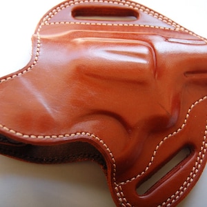 Leren OWB-holster: Colt Detective 38 Special (R.H)