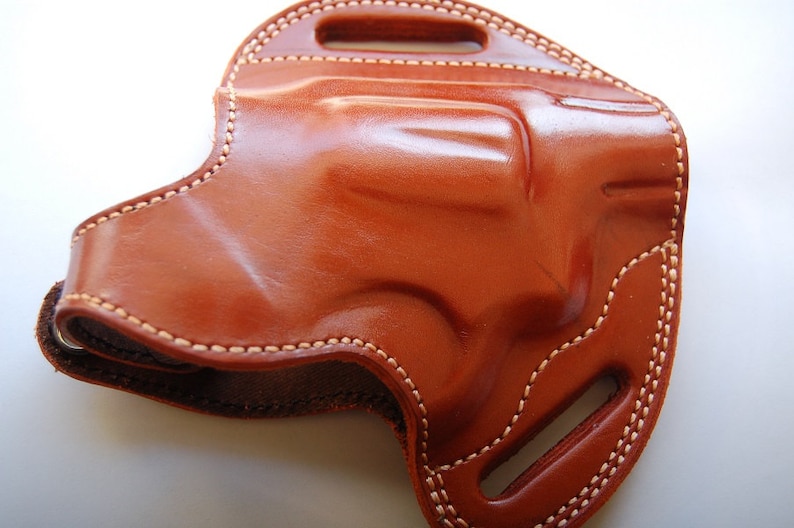 Colt Detective 38 Special Leather Handcrafted Belt Owb Holster Etsy