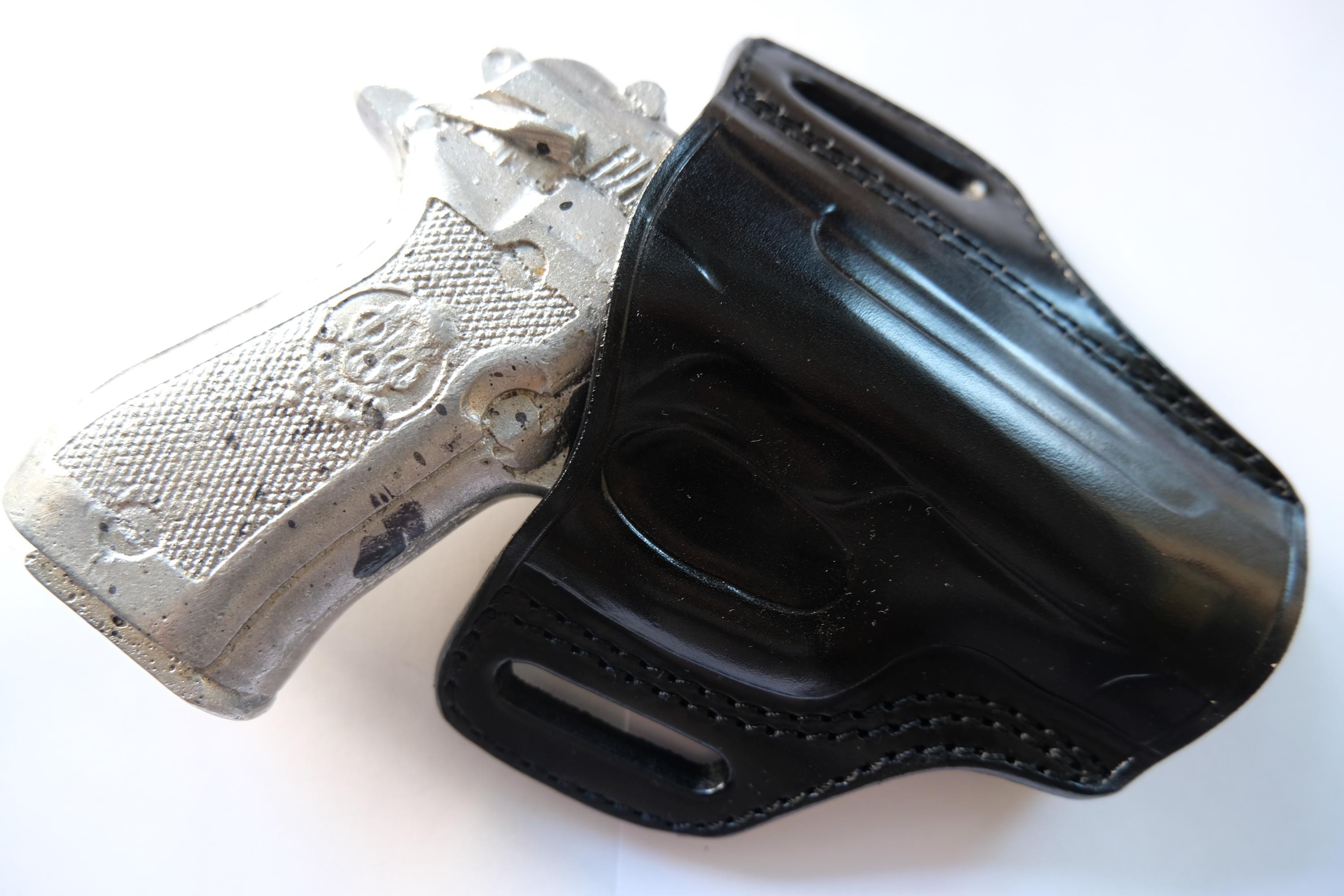 ベレッタ チーター 84F 85F 85FS 86,87 BB用レザー OWB オープントップ