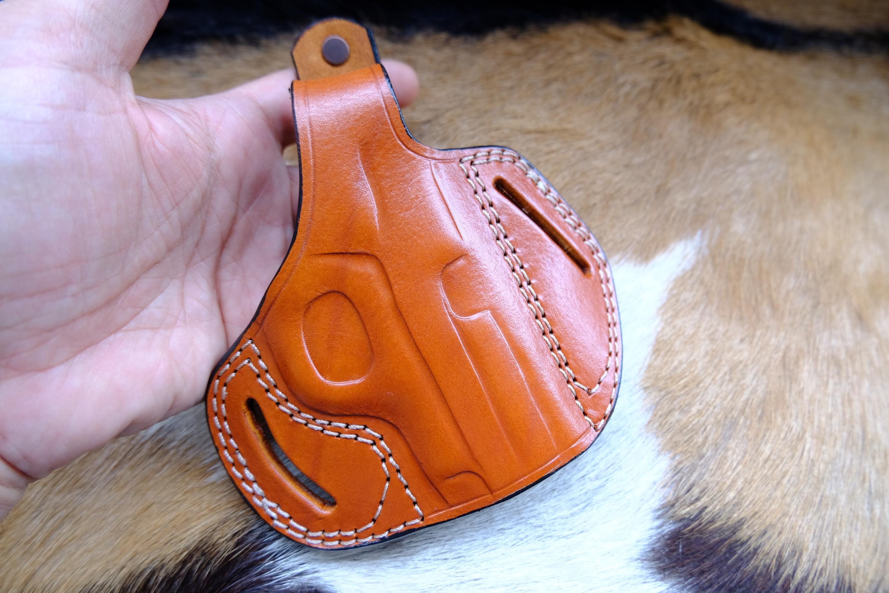 Leather OWB Thumb Break Holster for Sig Sauer P238 - Etsy