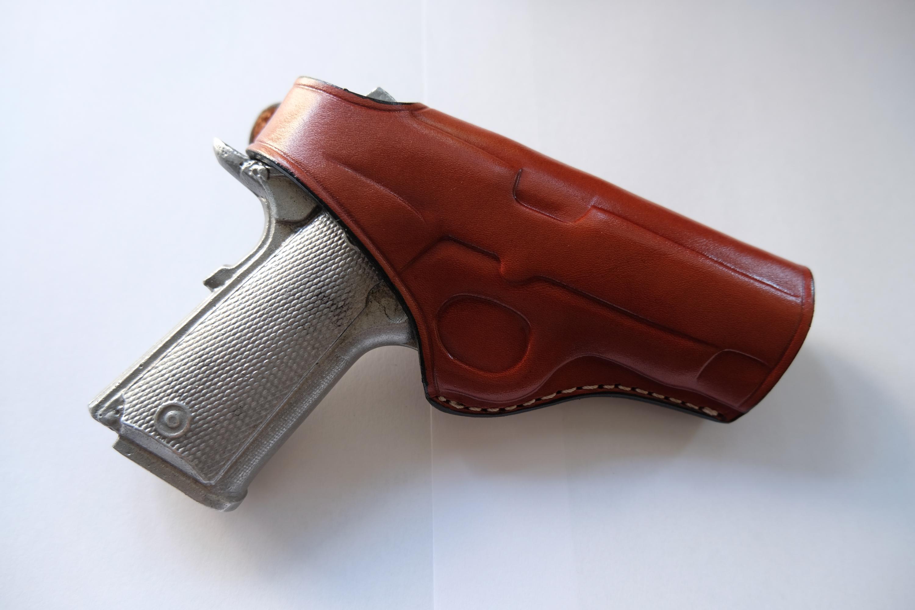 レザー製OWBホルスター：ブローニング1911-380 ブラックラベル - Etsy 日本