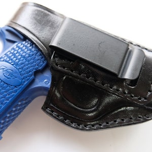 Leder IWB Holster für Kimber Micro Raptor 380 ACP