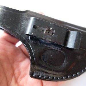 Leather iwb Holster For Baby Browning .25 ACP (6.35)