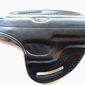 Leather Belt OWB Holster For Sig Sauer P320 Carry  (R.H)
