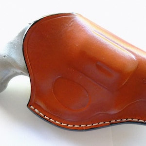 Handmade Leather Holster: Smith & Wesson J Frame 2 inch