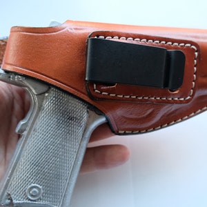Leather IWB  Holster For Browning 1911-380 Black Label