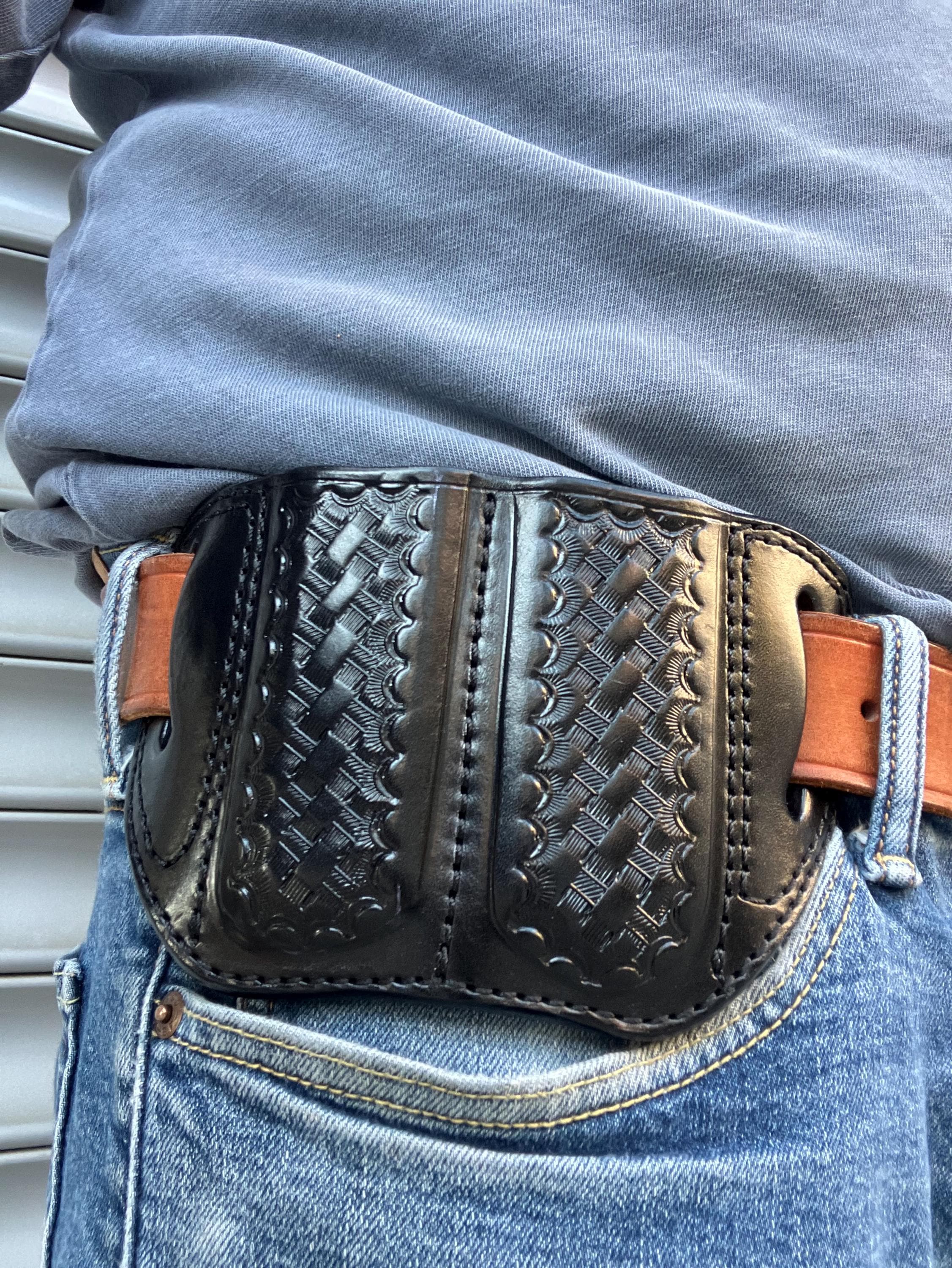 1911 leather magazine pouch - Etsy 日本