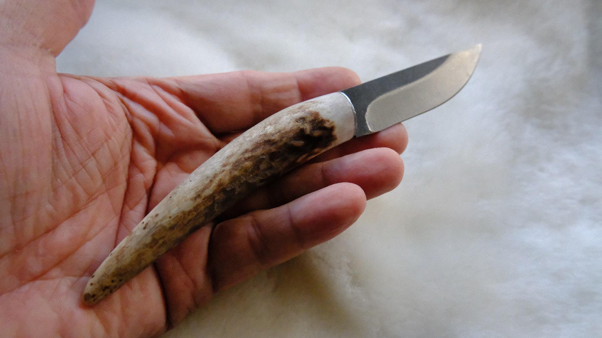 Cuchillo Caza Mango Ciervo Para Caza, Pesca, Camping, Outdoor, Supervivencia Y Bushcraft Albainox 32319 + Portabotellas De Regalo
