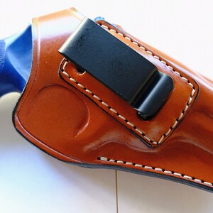 Buy LonHon IWB Leather Revolver Holster For Concealed Carry, Fits Most J Frame Revolvers Ruger Sp 101 Lcr Smith And Wesson Bodyguard Taurus 50 85 Charter Arms Kimber K 6 S Most 38 Special Type