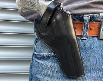 Vintage Gould & Goodrich B501 34 Holster S&W K Frame Revolver 4" Leather RH