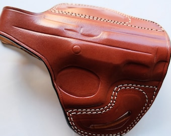 Funda de cuero OWB con apertura para el pulgar para CZ 75D (derecha)