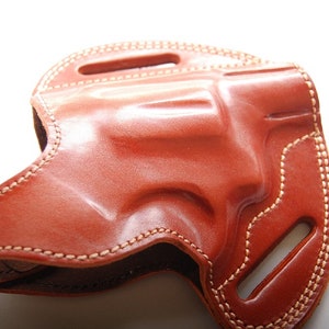 Leather Belt OWB Holster For Taurus model 856 38 special
