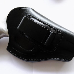 Leather IWB Holster For Smith and Wesson J frame 2 inch