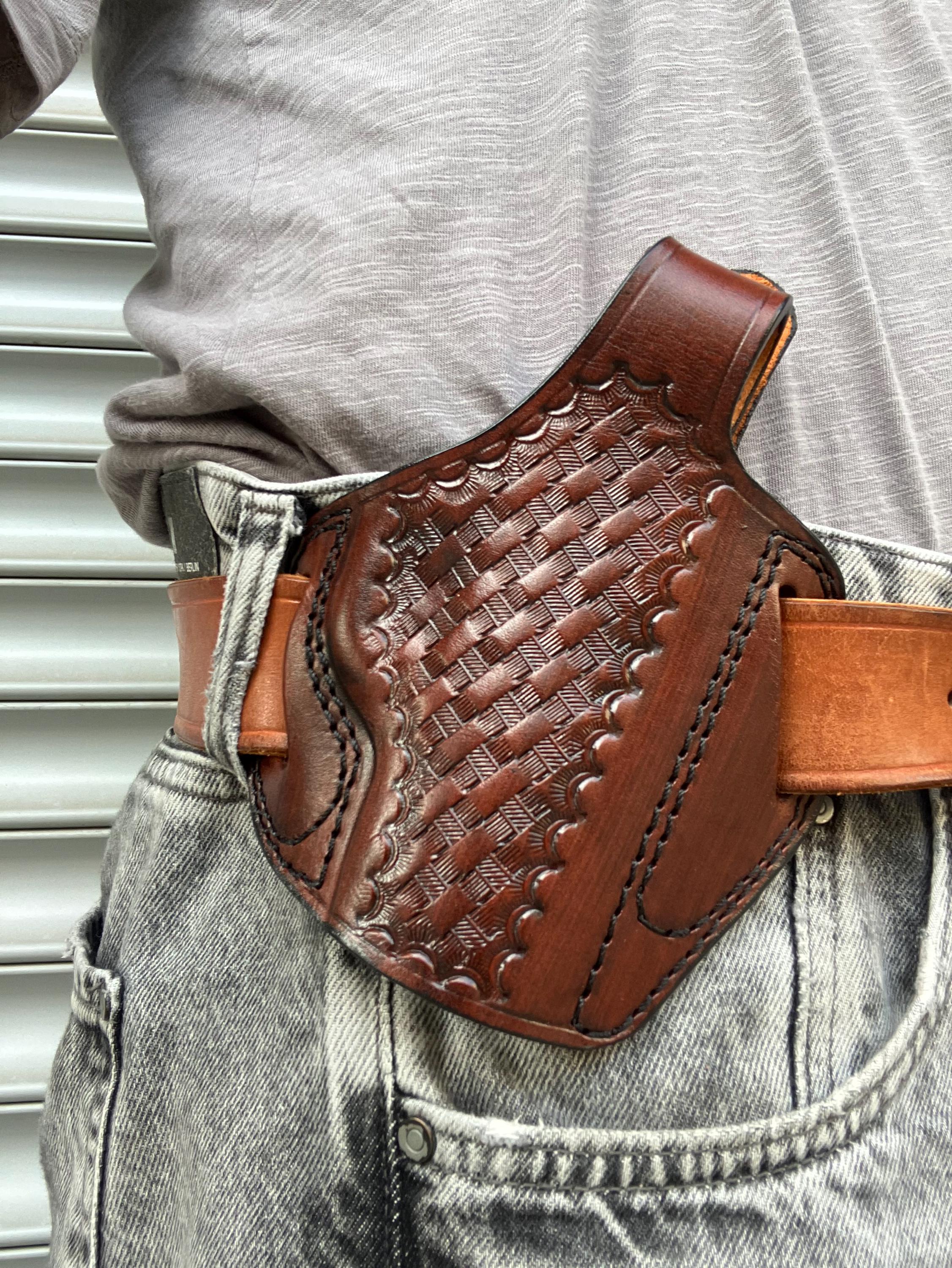 Fondina Kimber Micro 9mm, Fondina IWB Kydex-non Adatta A Kimber Micro 10mm & .45, Cintura Interna Nascosta, Mano Destra/sinistra - Foto 12