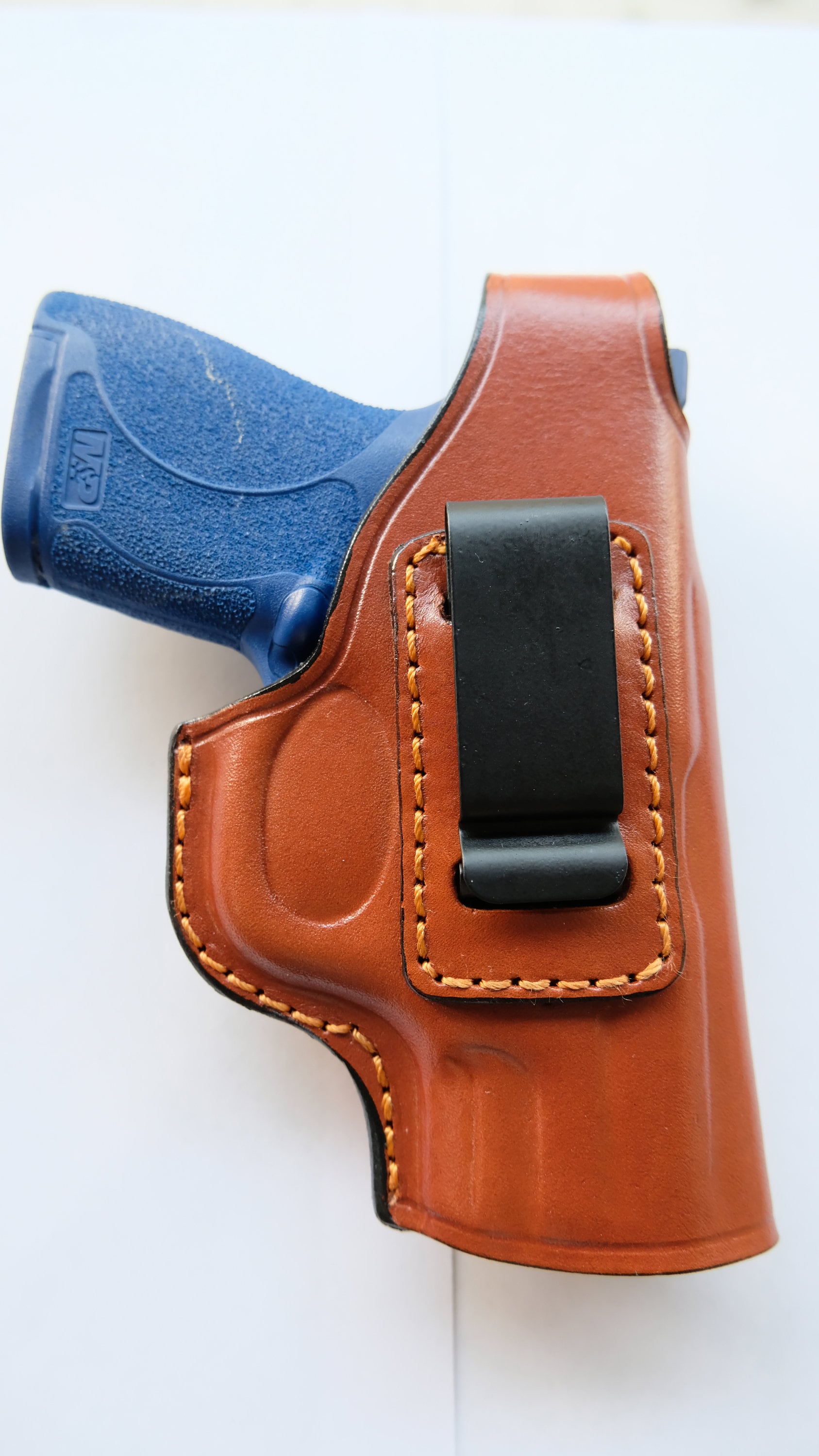 スミス＆ウェッソン M&P9 シールド用ハンドメイドレザー製IWB