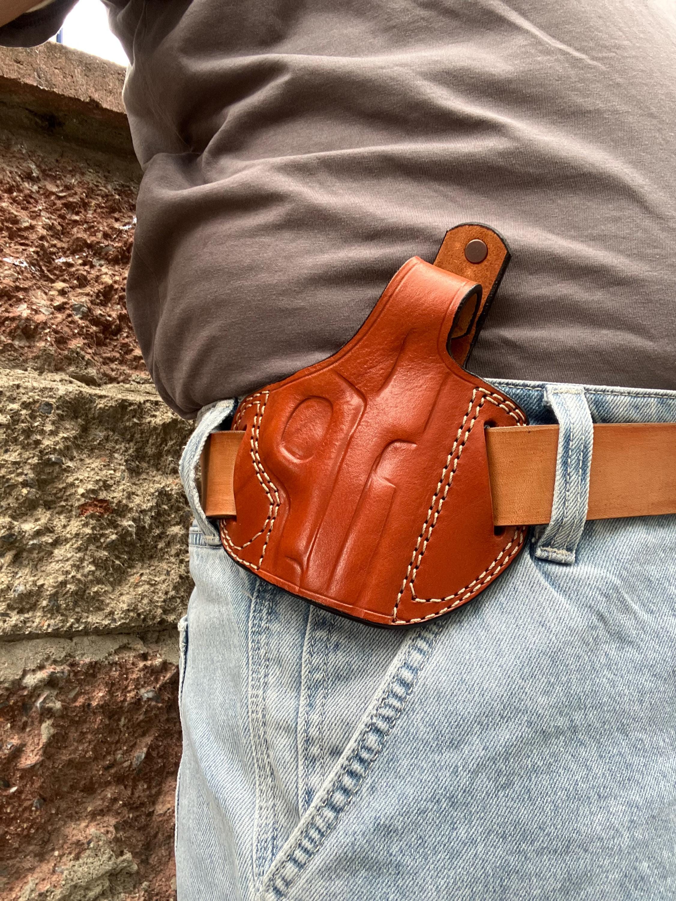 Leather OWB Thumb Break Holster for Sig Sauer P238 - Etsy