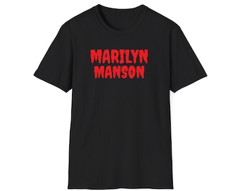 Vintage Marilyn Manson 1995 Winterland We Hate Love T Shirt - Etsy