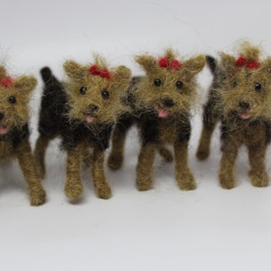 York Terrier  Needle Felted Dog