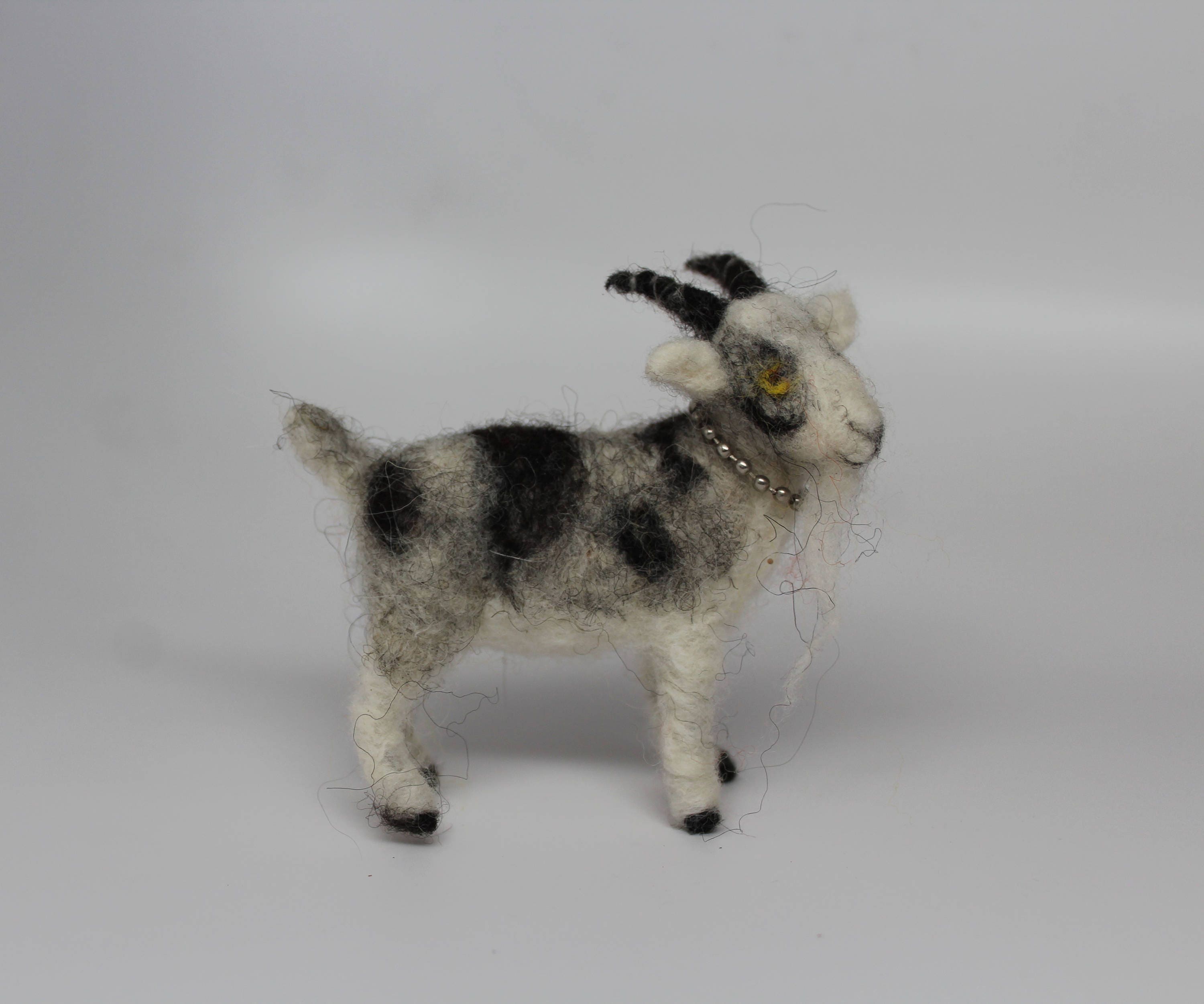 Needle Felted Goat Etsy