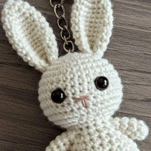 Mini Bunny Crochet Pattern, Beginner Amigurumi Plushie PDF, Easy Stuffed Animal Tutorial