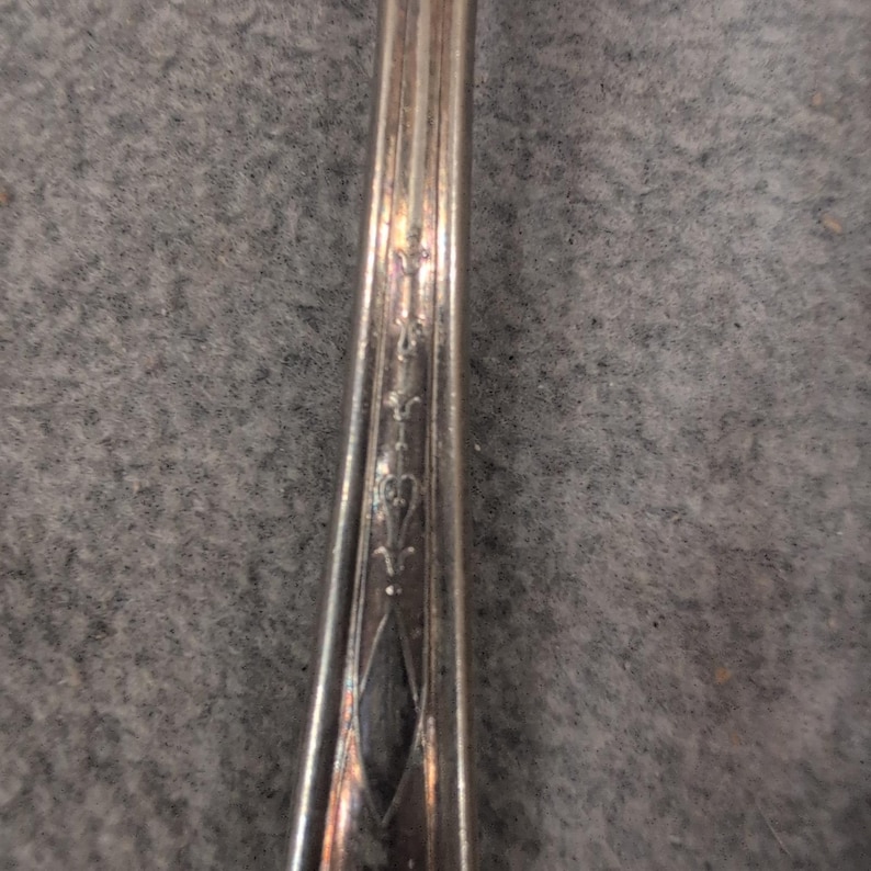 Lafayette Silver Plate 15pc Flatware Set Art Deco Forks Spoons Vintage Cutlery image 3