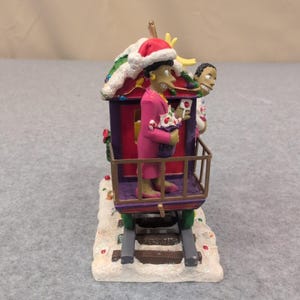 The Simpsons Spreading Holiday Cheer Christmas Express Dr Hibbert Figurine 2011 image 2