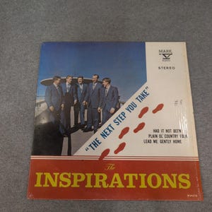 The Inspirations The Next Step You Take Vinyl LP Mark Five MV4379 Stereo Gospel image 1
