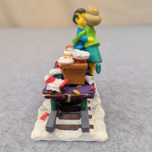 The Simpsons Christmas Express Class is in Session Skinner Edna Sculpture 2003 image 5