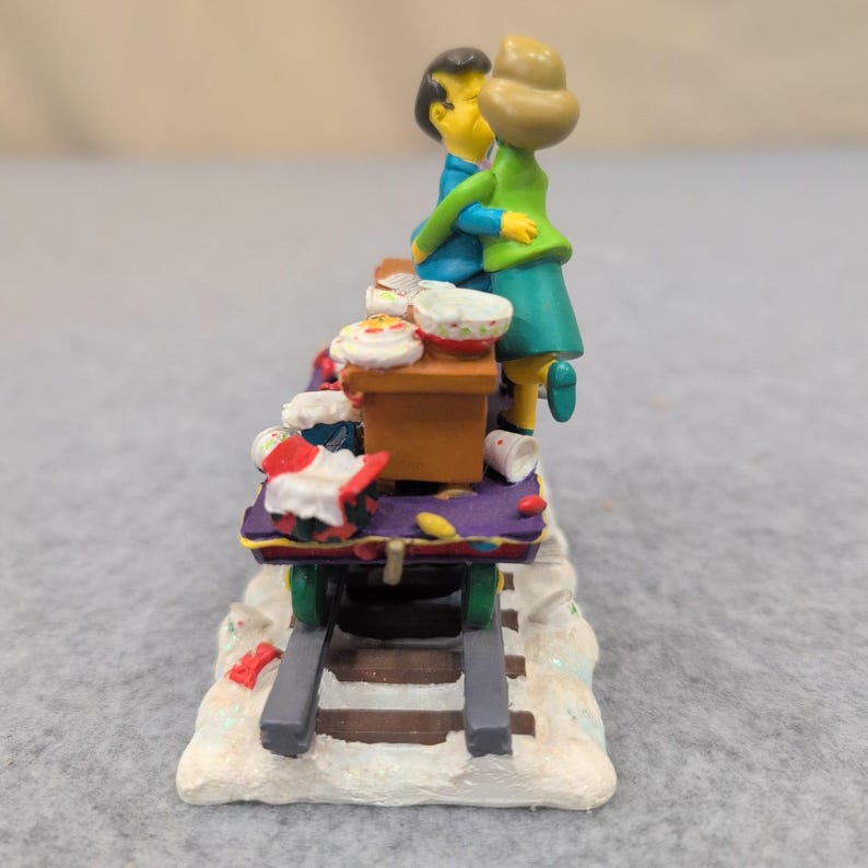 The Simpsons Christmas Express Class is in Session Skinner Edna Sculpture 2003 image 5