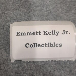 Emmett Kelly Jr Collectibles Porcelain Clown Figurine Riding Unicycle image 7
