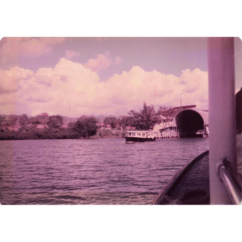 Vintage 1970s Hawaii Sea Turtle Boathouse Tour Lot of 8 Photos 3.5x5 image 2