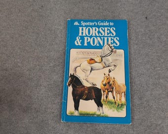 Pferde- und Pony-Expertenhandbuch 1979 Erste amerikanische Ausgabe Joanna Spector