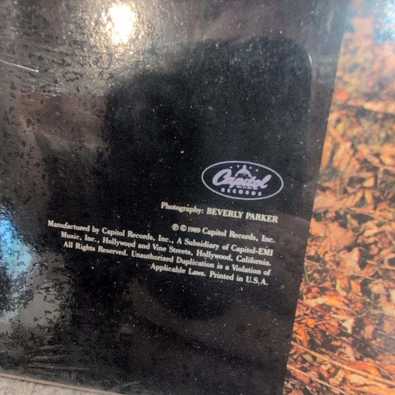 Garth Brooks Self Titled Vinyl LP 1989 Debut Album Capitol Records Sealed Rare image 3