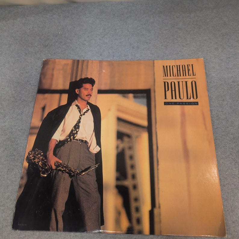 Michael Paulo One Passion Vinyl LP Album MCA-42295 Smooth Jazz 1989 MCA Records image 1