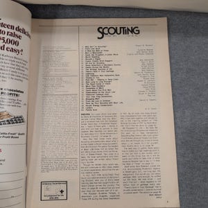 Scouting Magazine Collection Lot of 6 Vintage Issues 1970s image 4