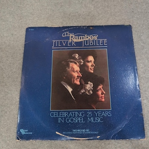 The Rambos Silver Jubilee 2-LP Vinyl Gospel Music Heart Warming Records image 1