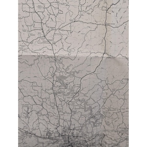Mappa stradale generale d'epoca della contea di Tuscaloosa, Alabama, 1980, University Cottondale immagine 4