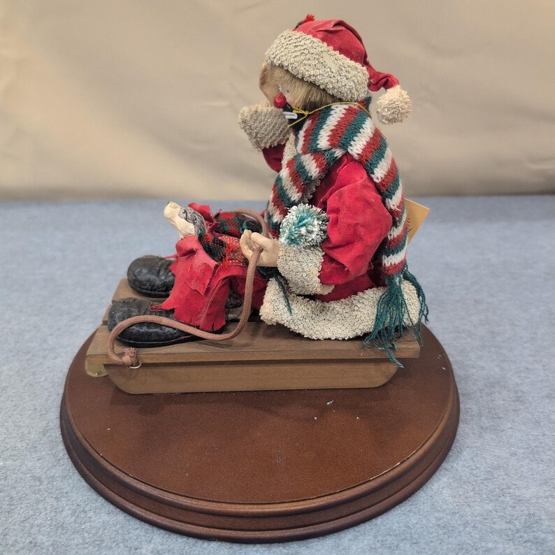 エメット・ケリー・ジュニア REAL RAGS ウォッチ・アウト・ビロウ・コレクション ピエロ クリスマス フィギュア 画像 7
