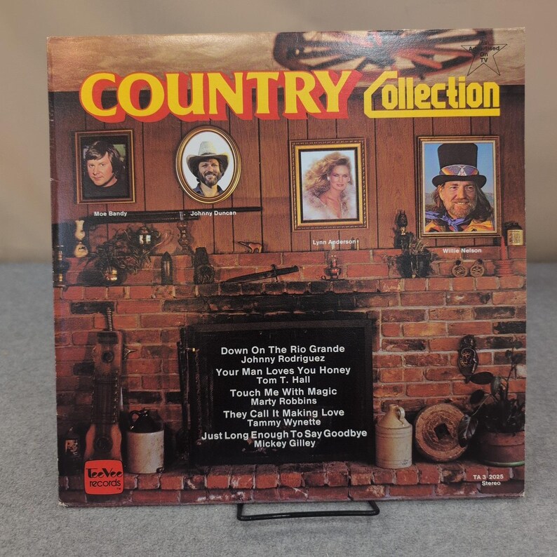 Country Collection Various Artists Vinyl LP Willie Nelson Tammy Wynette TA3 2025 image 1
