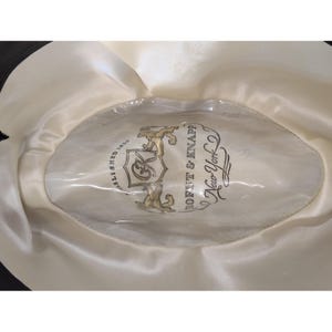 VTG Crofut & Knapp New York Mens Classic Fedora Hat - Stanton's 20" Head Circ. image 4