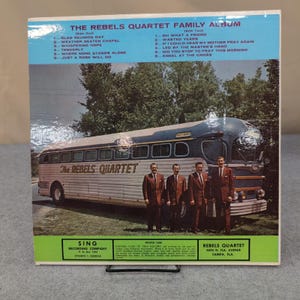 The Rebels Quartet Family Album Vinyl LP Sing Records MLP 8004 Southern Gospel image 2