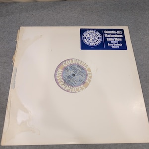 Columbia Jazz Masterpieces Radio Show Vol. IV Dave Brubeck Promo Vinyl LP CAS1551 zdjęcie 1