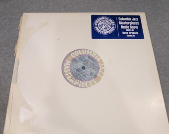 Columbia Jazz Masterpieces Radio Show Vol IV Dave Brubeck Promo Vinyl LP CAS1551