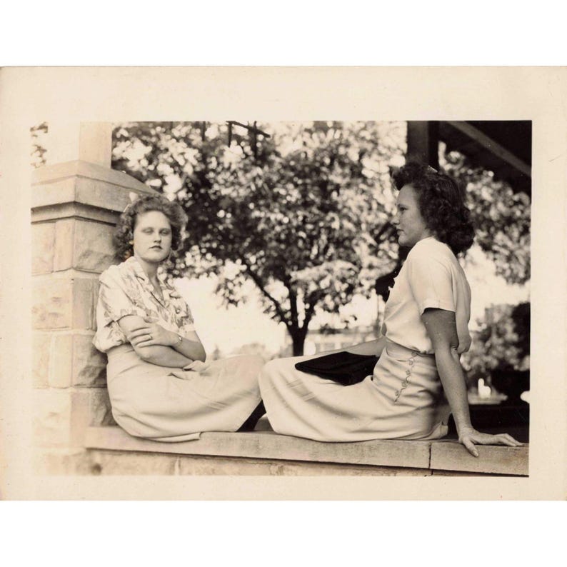 3 Vintage Photographs - Eufaula, Alabama Porch Shots image 5